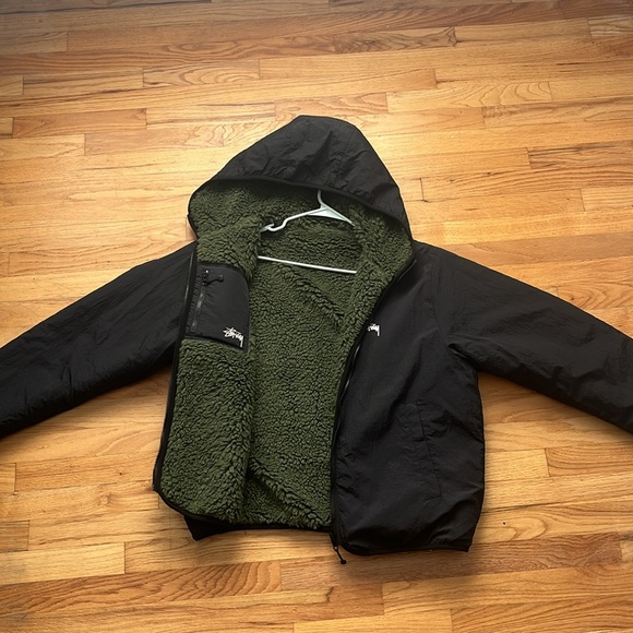 Stussy Reversible Sherpa Jacket - Picture 3 of 3